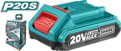 Total Tool Battery Lithium 20V with Capacity 2Ah