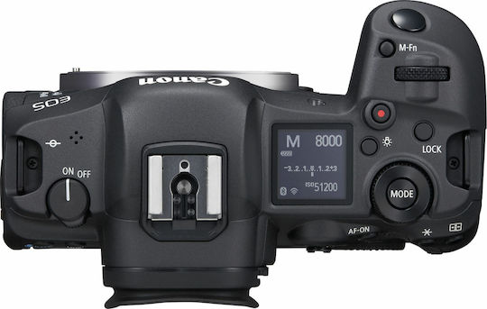 Canon EOS R5 Mirrorless Φωτογραφική Μηχανή Body Μαύρη