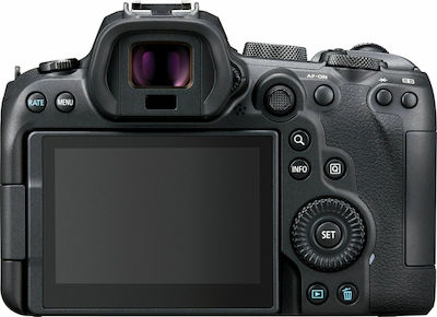 Canon Mirrorless Φωτογραφική Μηχανή EOS R6 Full Frame Body Black