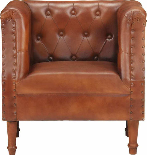 Armchair 60x57x64cm Brown Armchair 60x57x64cm Brown