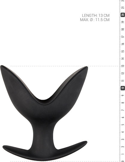 Sinner Gear Silicone Anchor Plug Anal Plug Large Large Black 13cm