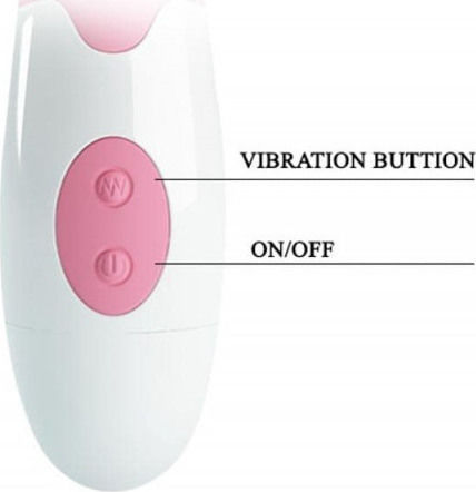 Pretty Love Pete Vibrator Kaninchen 20cm Pink