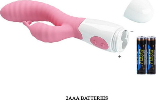 Pretty Love Pete Vibrator Kaninchen 20cm Pink