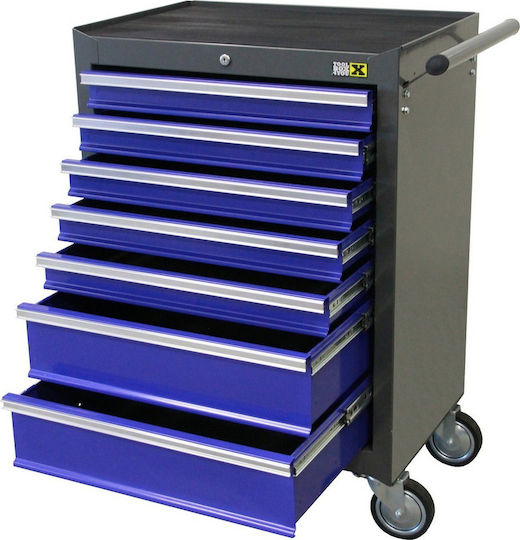 Toolbox4you Τροχήλατος Μεταλλικός Εργαλειοφόρος με 7 Συρτάρια Π68xΒ45.8xΥ85.6εκ.