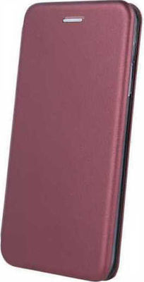 MyMobi Elegance Synthetic Leather Book Burgundy (Huawei P40 Lite)