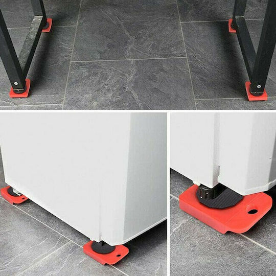 Furniture Lifter for Weight Load up to 600kg Red