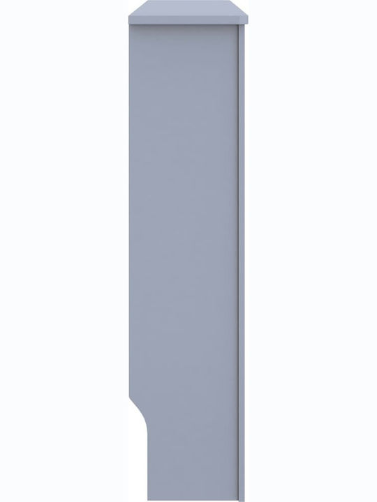 vidaXL Κάλυμμα Καλοριφέρ από MDF Γκρι 112x19x81cm