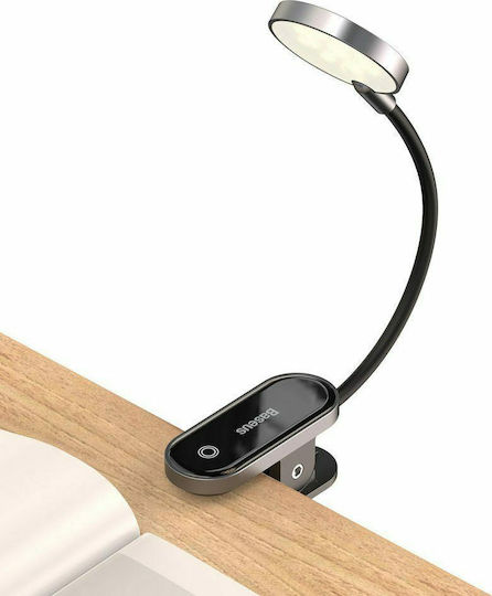 Baseus Book Light LED with Clip Black