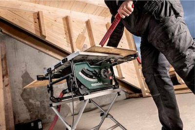 Metabo TS 254 M Δισκοπρίονο Πάγκου με Ισχύ 1500W, Δίσκο Κοπής Διαμέτρου 254mm & Ταχύτητα Κοπής 4200rpm