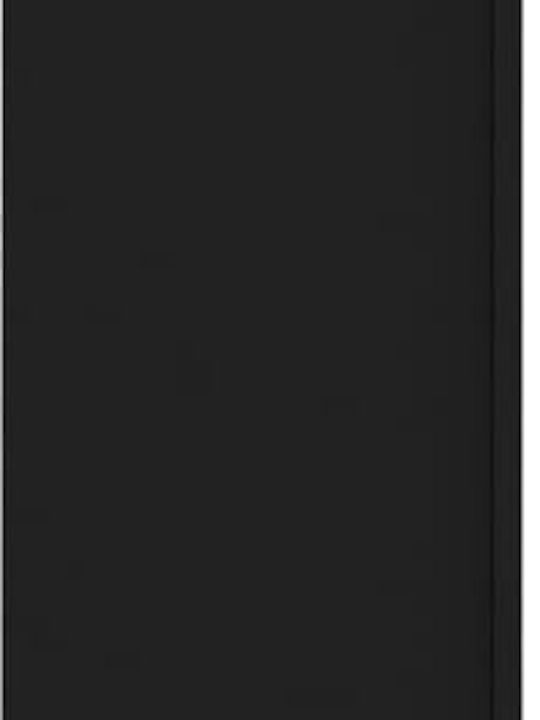 vidaXL MDF Black Radiator Cover 112x19x81cm