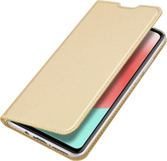 Dux Ducis Skin Pro Book Piele artificială Auriu (Galaxy A41)
