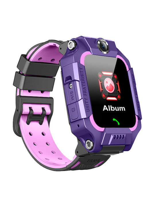 Παιδικό Smartwatch Flip Μωβ