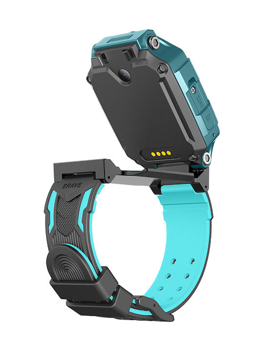 Παιδικό Smartwatch Flip 2G με Κάμερα Τιρκουάζ