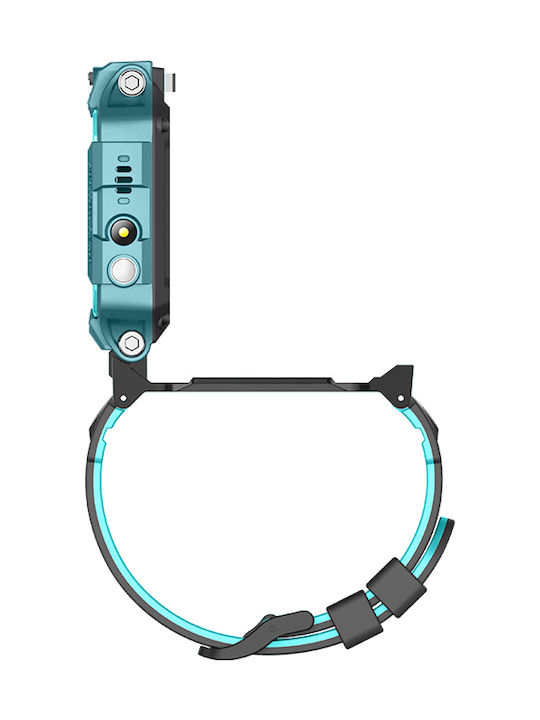 Παιδικό Smartwatch Flip 2G με Κάμερα Τιρκουάζ