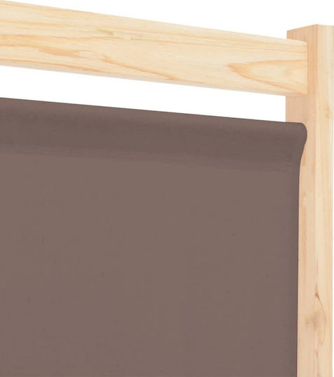 vidaXL Διακοσμητικό Παραβάν Ξύλινο με 4 Φύλλα 200x170cm vidaXL Διακοσμητικό Παραβάν Ξύλινο με 4 Φύλλα 200x170cm