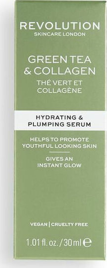 Revolution Beauty Skincare Moisturizing Serum Face with Vitamin C & Collagen for Detoxification & Radiance 30ml