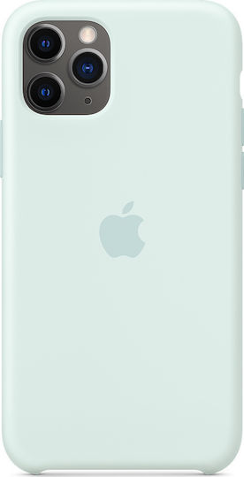 Apple Задна корица Силикон Светлосин (iPhone 11 Pro Max)