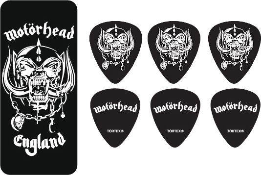 Dunlop Guitar Picks Motörhead Warpig Thickness 0.88mm Set 6pcs Black
