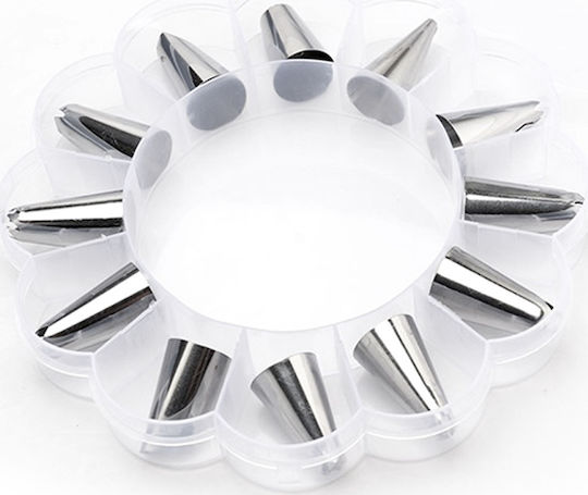 Set Pastry Bags Silicone 14 Pieces 54237