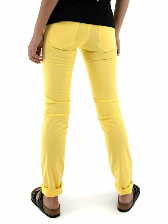 Staff Snizzy Women's Fabric Trousers Yellow Staff Snizzy Women's Fabric Trousers Yellow