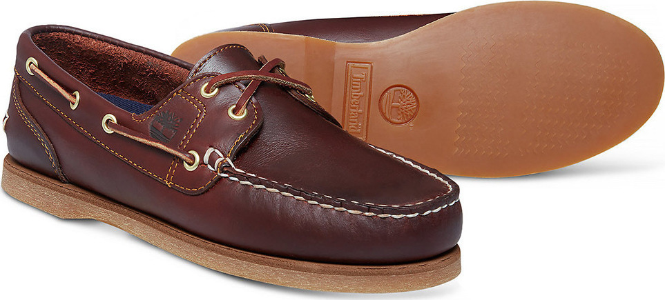 Timberland Amherst Eye Leather Women's Boat Shoes Dark Brown