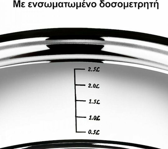 HomeVero Kochgeschirr-Set Silver HV-1110 10Stück