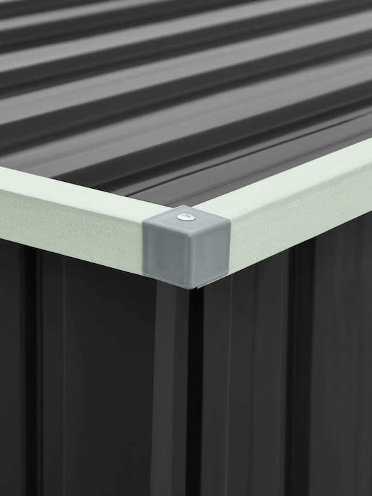 vidaXL Außenlagerbox Metall Charcoal L171xB99xH93cm