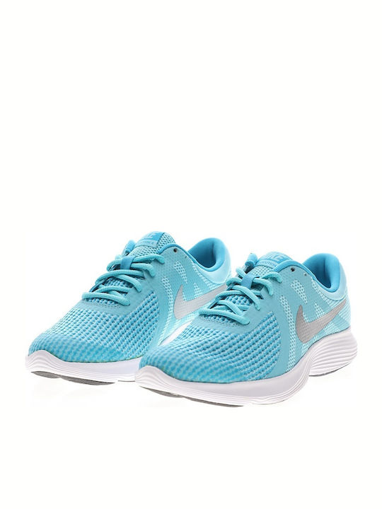 Revolution Revolution 4 (GS) Kids Sports Shoes Running with Laces Light Blue