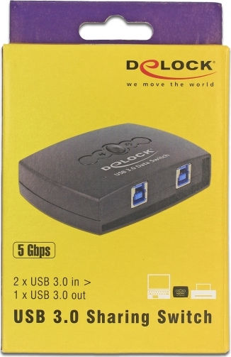 DeLock USB 3.0 Sharing Switch 2-1