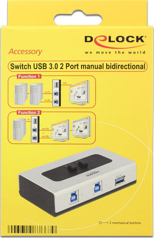 DeLock Switch USB 3.0 2 port