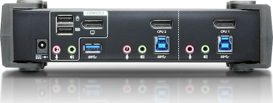 Aten 2-Port USB 3.0 4K DisplayPort KVMP Switch