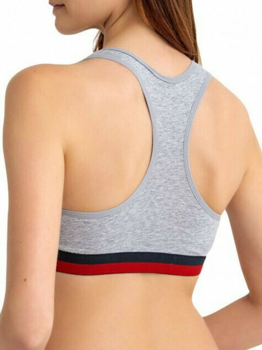 Fila Femei Atletic Sutien sport Gri