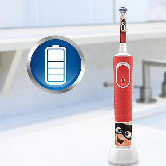 Oral-B Vitality Children's Electric Toothbrush with Chronograph for 3+ Years Pixar & Travel Case with Travel Case