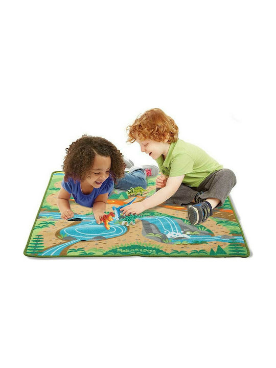 Melissa & Doug Δεινόσαυροι Χαλάκι Δραστηριοτήτων Πράσινο 92x100cm
