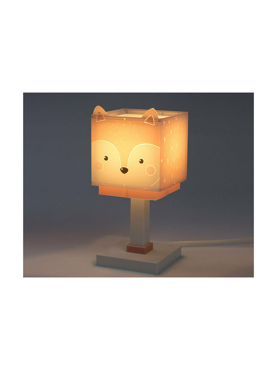 Ango Παιδικό Φωτιστικό Πορτατίφ Little Fox Ροζ 14x14x29εκ.
