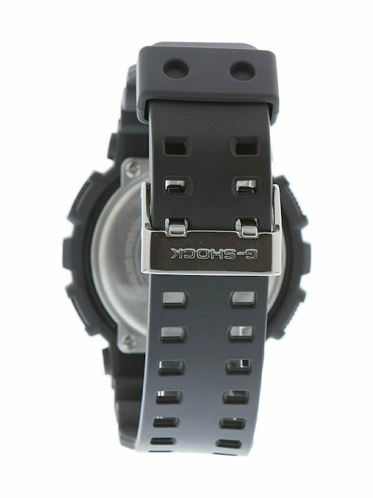Casio G-Shock Analog/Digital Men's Watch 53mm Chronograph Battery with Black Rubber Strap
