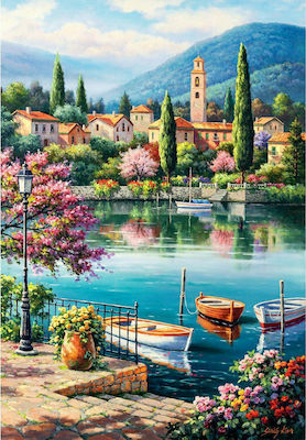 Puzzle Village Lake Afternoon 2D 500 Pieces