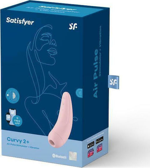 Satisfyer Curvy 2+ Аспиратор Вагина Pink 1бр
