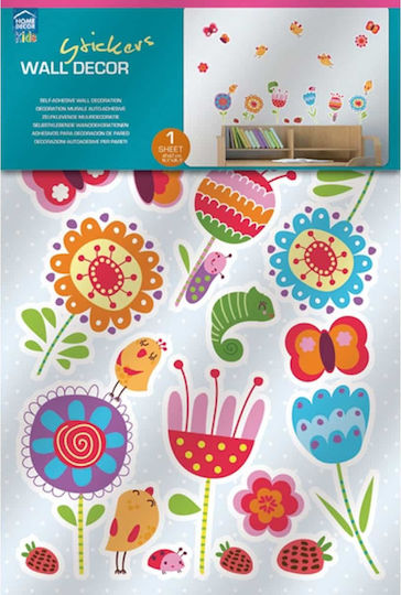 Ango Kinder Wandsticker Wand Birds & Flowers 70x47.5cm 20Stück