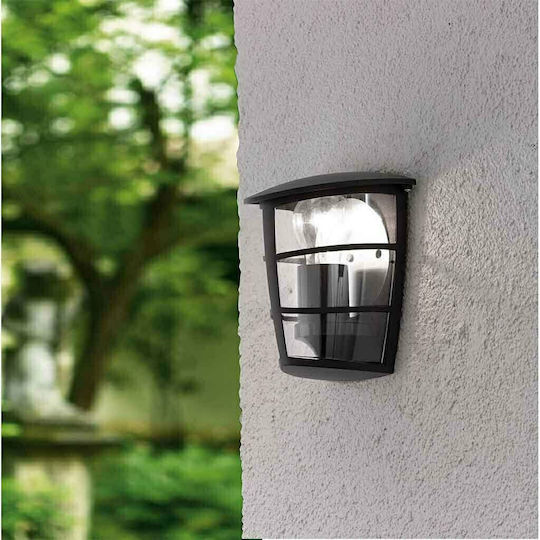 Eglo Aloria Wall-Mounted Outdoor Lighting Lantern 18x20x20cm Eglo Aloria Wall-Mounted Outdoor Lighting Lantern 18x20x20cm