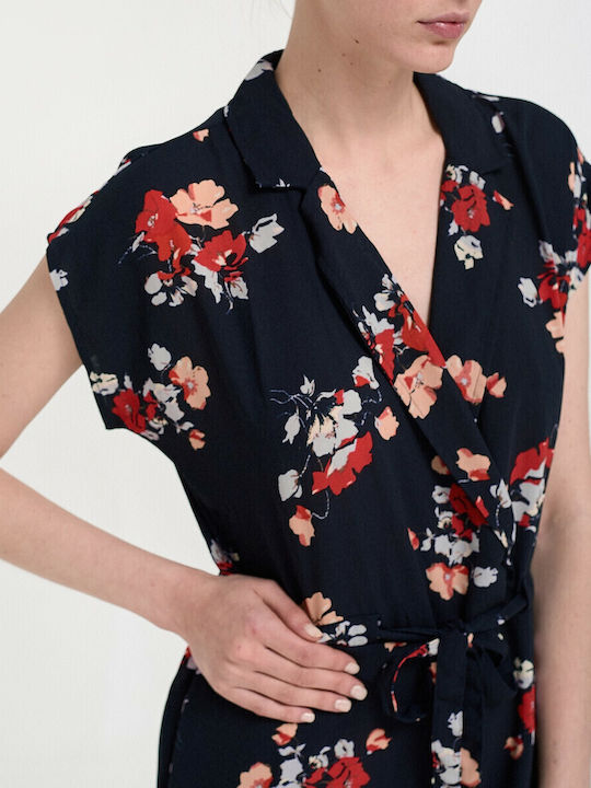 Women's Sleeveless One-piece Suit Night Sky