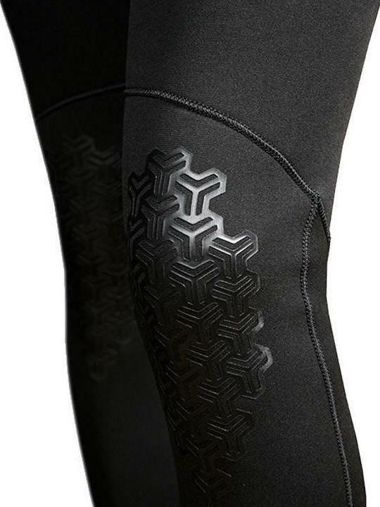 Pathos Onyx Divisible Wetsuit Shaved with Chest Pad for Speargun Black 3mm