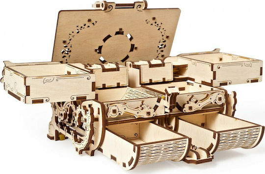 Ugears Jucărie de Construcție din Lemn Antique Box pentru Copii 12++ Ani