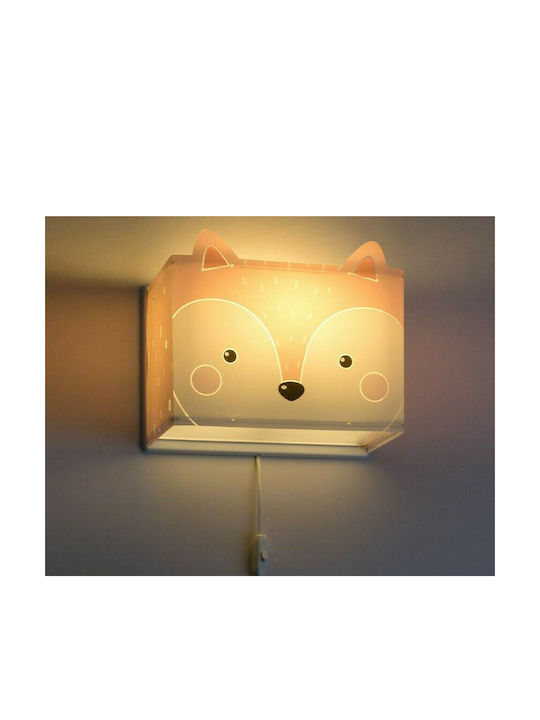 Ango Παιδικό Φωτιστικό Τοίχου Πλαστικό Little Fox