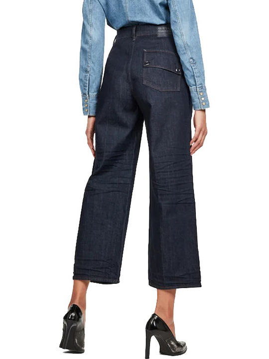 G-Star Raw Eyevi Ankle High Waist Women's Jean Trousers Flared in Relaxed Fit