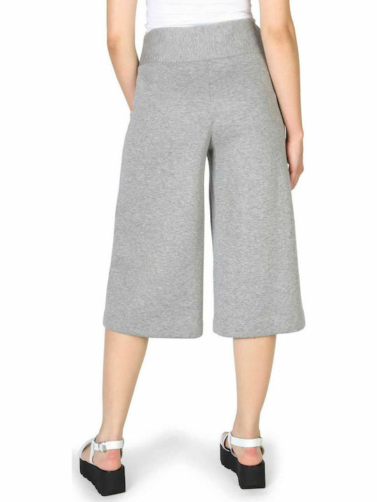 Armani Jeans Women's Cotton Capri Trousers Gray 3Y5P945JZBZ-39X2