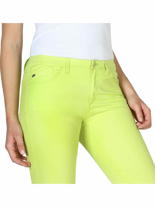 Γυναικείο Jean Παντελόνι σε Skinny Εφαρμογή Κίτρινο