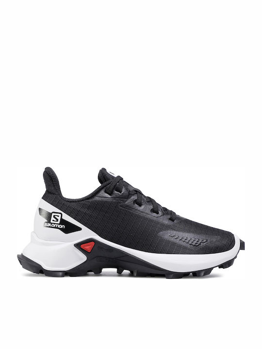 Alphacross Blast Waterproof Kids Sports Shoes Running with Laces Black