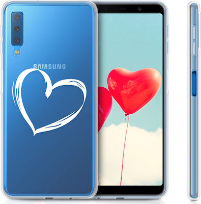 KWmobile Silicone Back Cover Transparent (Galaxy A7 2018)