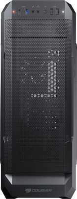 Cougar MX331 Mesh-X Jocuri Turnul Midi Cutie de calculator Negru